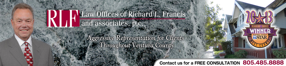 Law Offices of Richard L. Francis and Associates | personal injury law, bankruptcy law, labor law, real estate law, trust litigation or environmental law